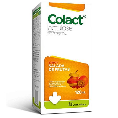 LACTULOSE - COLACT FRUTAS 120 ML UNIAO QUIMICA