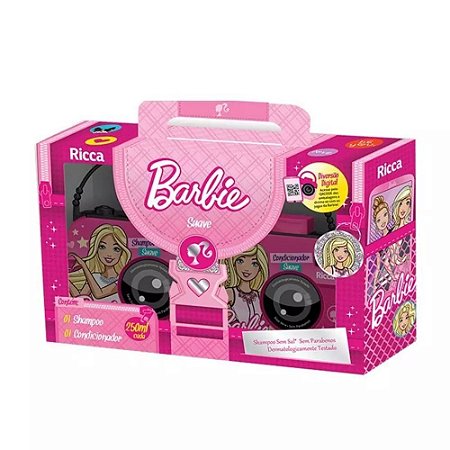 Kit Barbie Shampo e Condicionador Suave  250ml c/d Ref: 216