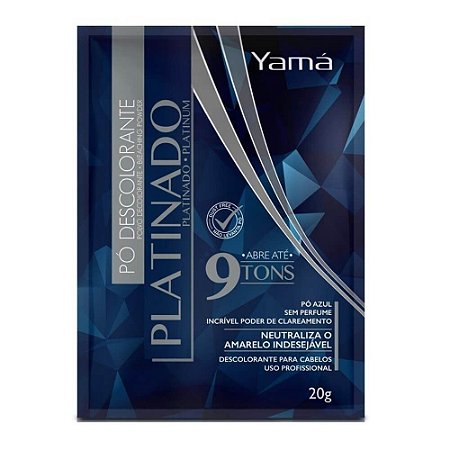 PO DESCOLORANTE YAMA  PLATINADO 20G (ESPECIAL)