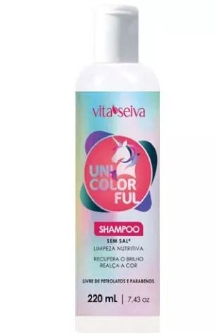 Shampoo Unicolorful Sem Sal 250g