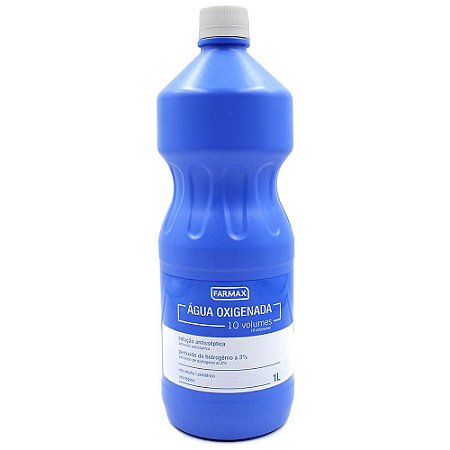 AGUA OXIGENADA 10 VOLUMES FARMAX 1LITRO