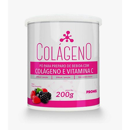 Colágeno + Vitamina C Frutas Vermelhas 220g