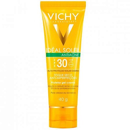 VICHY IDEAL SOLEIL ANTIACNE FPS30 GEL CREME 40G