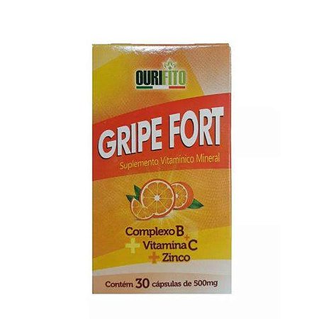 GRIPE FORT 500MG 30CPS - OURIFITO