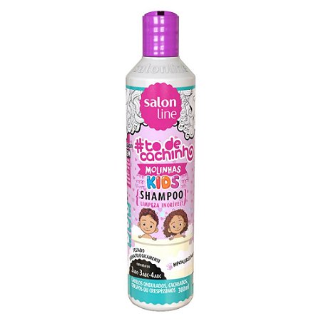 SHAMPOO SALON LINE TO DE CACHINHOS KIDS MOLINHAS  300ML