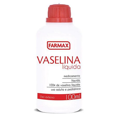 VASELINA LIQUIDA 100ML FARMAX