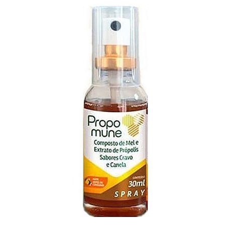 Spray Propomune propolis cravo e canela 30ml Maxinutri