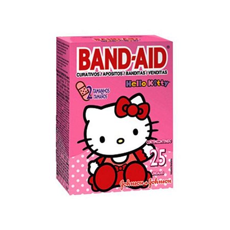 Band Aid Hello Kitty c/ 25 unid