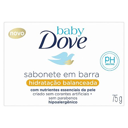 SABONETE DOVE BABY HIDRATACAO BALANCEADA GLICERINA 75GR
