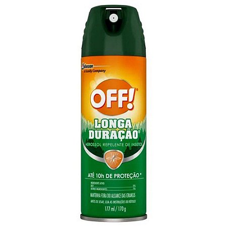 REPELENTE OFF AEROSOL LONGA DURACAO 177 ML