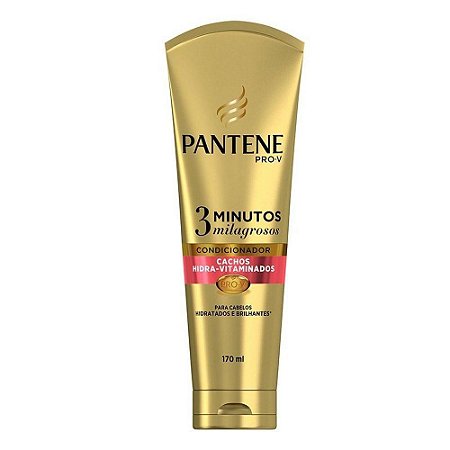 CONDICIONADOR MINUTOS MILAGROSOS PANTENE CACHOS HIDRA-V170ML