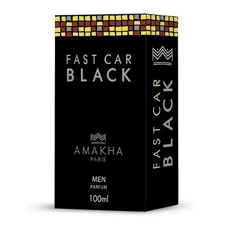 PERFUME AMAKHA PARIS 100ML MEN FAST CAR BLACK