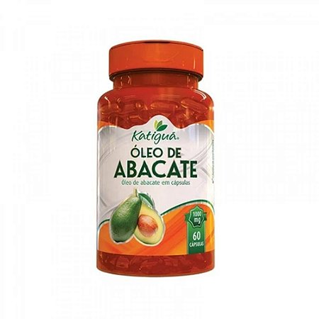 OLEO DE ABACATE 1000MG 60 CAPSULAS KATIGUA