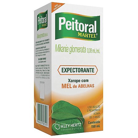 GUACO - PEITORAL MARTEL XPE MEL 150ML KLEY HERTZ