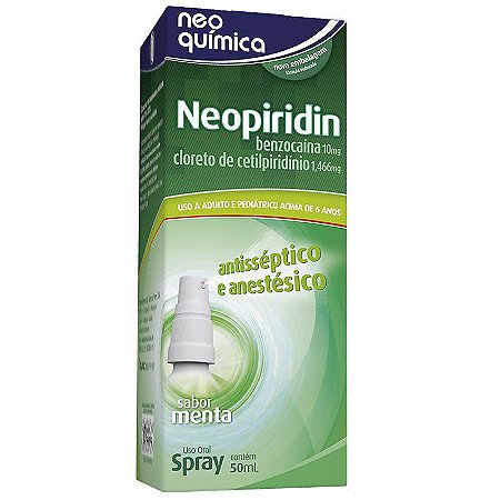 NEOPIRIDIN SPRAY MENTA 50ML - NEO QUIMICA