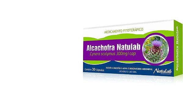 ALCACHOFRA NATULAB 300MG 30CAPS.