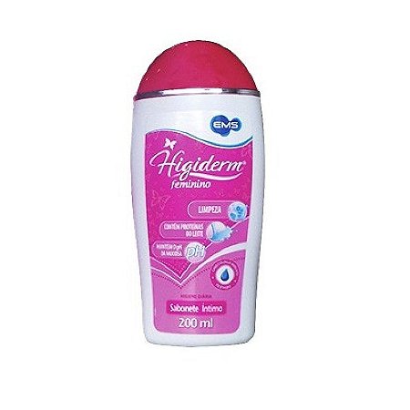 Higiderm Sabonete Liquido Intimo Feminino  200ml