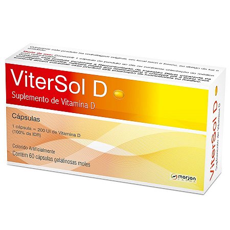 VITERSOL D  60 capsulas