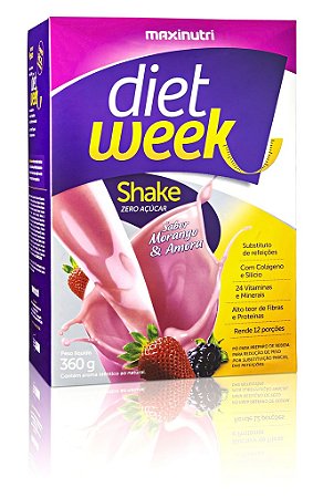 DIET SHAKE CROCANTE MORANGO 400G