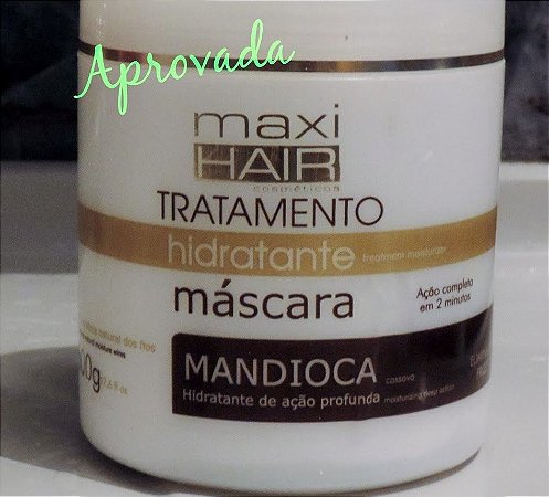 MASCARA MAXI HAIR MANDIOCA 500G