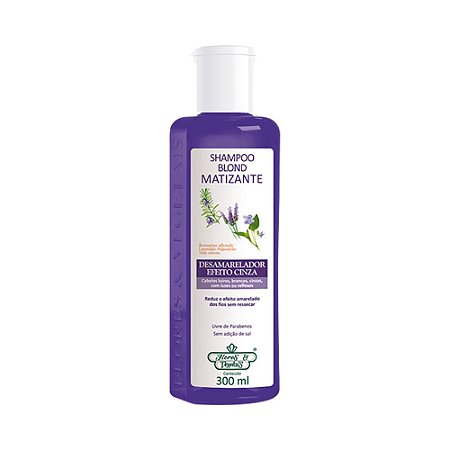 SHAMPOO FLORES E VEGETAIS MATIZANTE BLOND 310ML