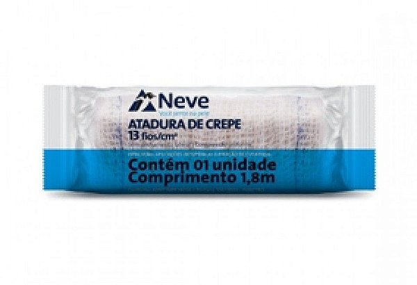 ATADURA NEVE CREPE 15CMX1,8M