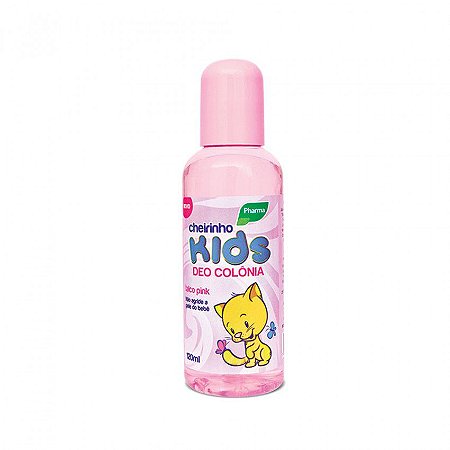 DEO COLONIA CHEIRINHO KIDS PINK 120ML  PHARMA