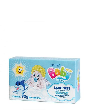 SABONETE MURIEL BABY MENINO 90G