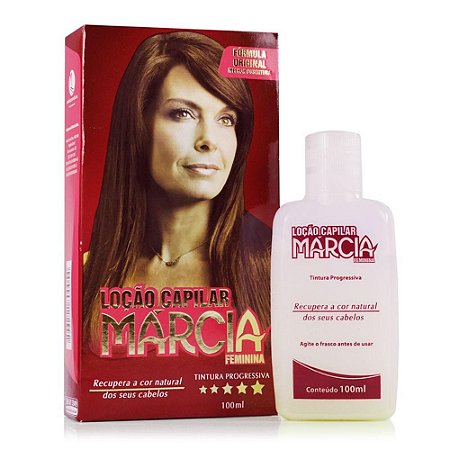 Loção Capilar Feminina Marcia 100ml