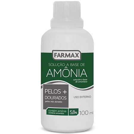 AMONIA LIQUIDO 100ML FARMAX