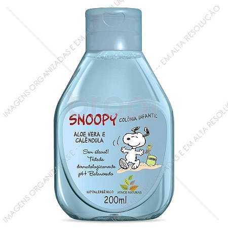 Colonia Snoopy Infantil Aloe Vera e Calendula 200ml