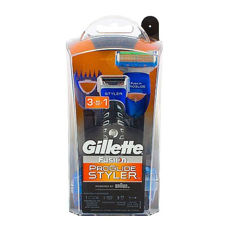 Aparelho Barbear Gillette Fusion ProGlide Styler