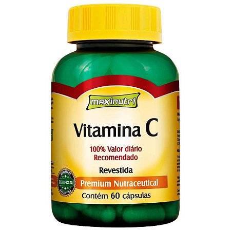 VITAMINA C 60CPS - MAXINUTRI