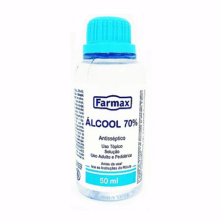 ALCOOL 70  FARMAX 50ML