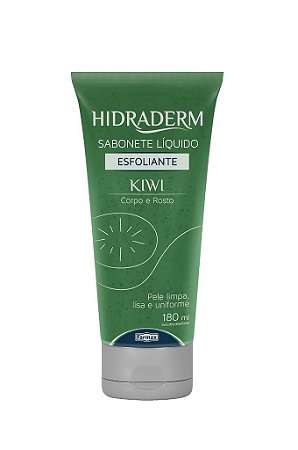 Hidraderm Sabonete Liquido Esfoliante Kiwi 180ml Farmax