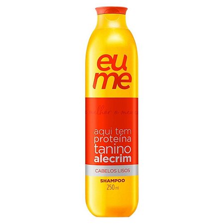 SHAMPOO EU ME LISOS PROTEINA TANINO ALECRIM 250ML