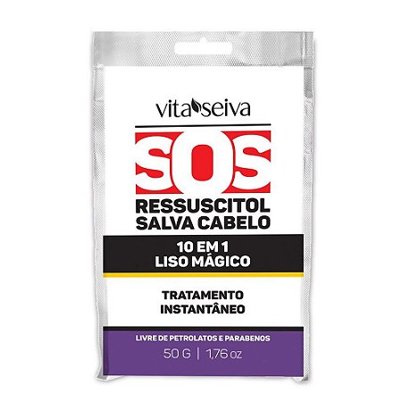 SOS RESSUSCITOL LISO MAGICO 10 EM 1 50G