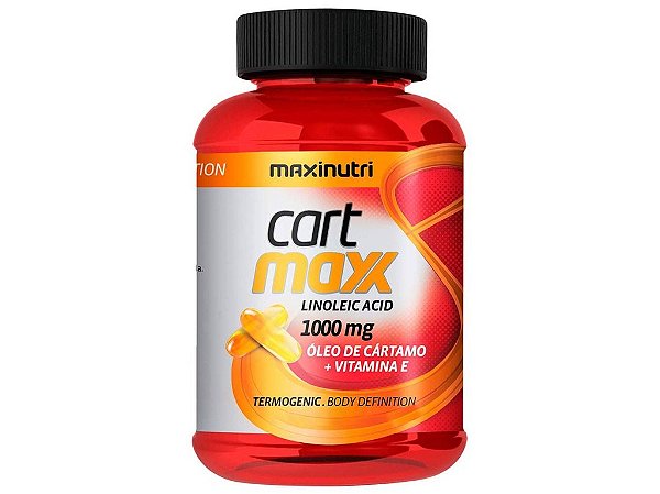 Cart Maxx Óleo de Cártamo e Vitamina E 60cps Maxinutri