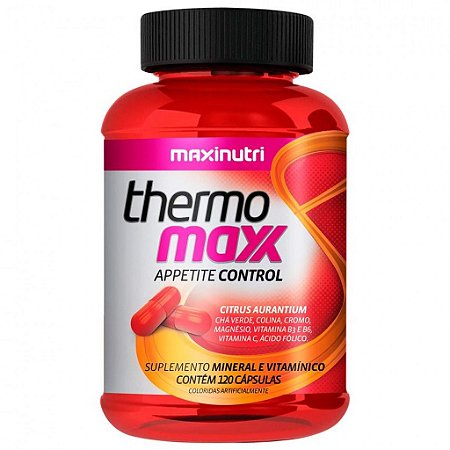 Thermo Maxx Apetite Control  120 Cápsulas - Maxinutri