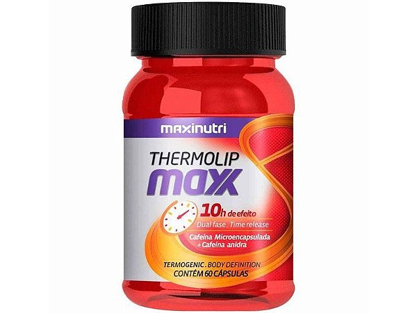 ThermoLip Maxx Termogenic 60 cpas Maxinutri