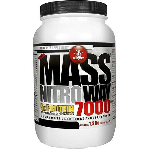 Mass Nitro Way 7000 1,5kg Midway  - chocolate