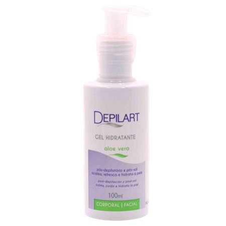 GEL HIDRATANTE POS DEPILACAO DEPILART ALOE VERA 100ML