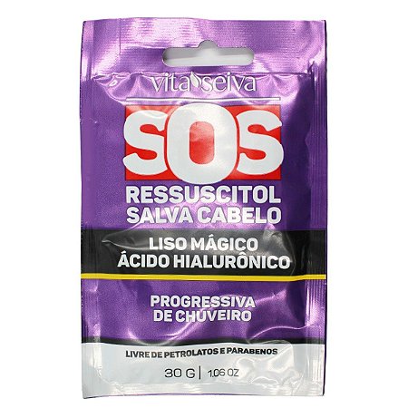 SOS RESSUSCITOL LISO MAGICO AC. HIALURONICO 30G VITA SEIVA
