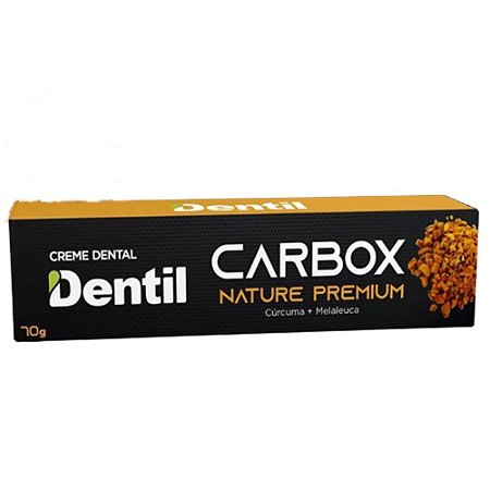 CREME DENTAL DENTIL CARBOX MELALEUCA TEA TREE + CURCUMA 70G