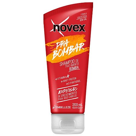 Novex Shampoo Pra Bombar 200ml