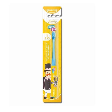 ESCOVA DENTAL INFANTIL POWERDENT 1. DENTINHO MUNDO BITA