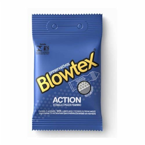 Preservativo Blowtex Action c/ 3