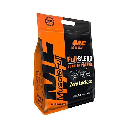 FULL-BLEND COMPLEX PROTEIN ZERO LACTOSE MUSCLEFULL - 1,8KG
