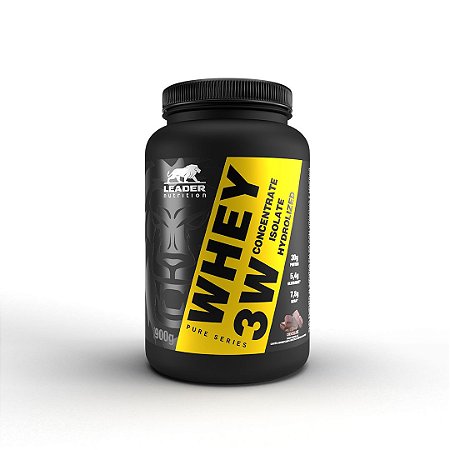 WHEY 3W LEADER NUTRITION - 900G