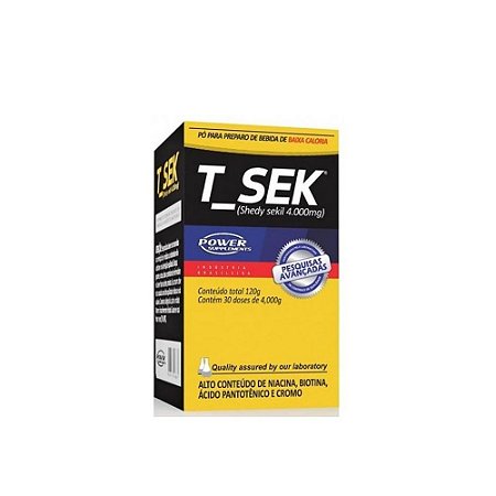 T SEK POWER SUPPLEMENTS - 120G